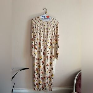 Agua By Agua Bendita Andes Clementina Floral-Print ECOVERO-Twill Maxi Dress